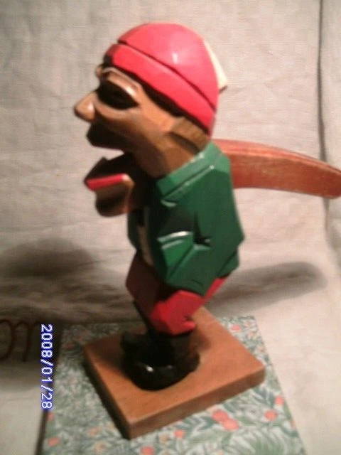 GEBR. PANDEL GRANDE HACHE ALLEMANDE ANCIENNE VINTAGE SCULPTURE BOIS