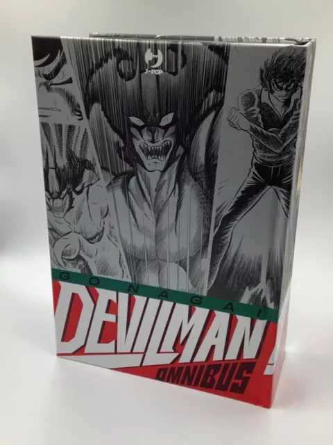 DEVILMAN OMNIBUS GO NAGAI - volume unico rilegato fumetto manga j-pop