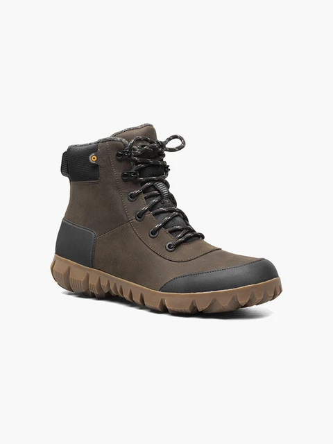 Bottes Bogs Arcata Urban En Cuir Chocolat - Taille US 11.5 / EU 44.5 - Imperméables Et Respirantes - Neuf Avec Boîte