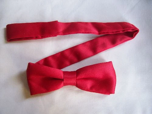 Bow Tie MENS Dickie Bowtie Adjustable RED Vintage