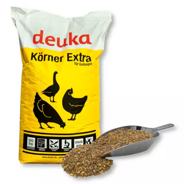 Deuka Körnerfutter Körner Extra 25kg Hühnerfutter Geflügelfutter Geflügelkörner