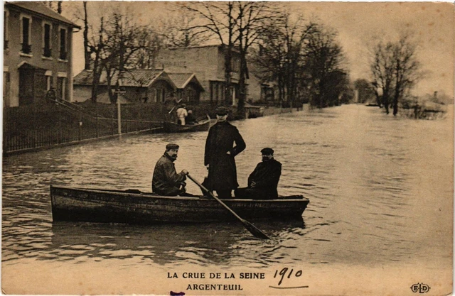 CPA La Crue de la Seine - Argenteuil (290567)