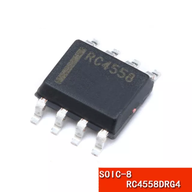 RC4558DRG4 SOIC-8 Dual General-Purpose Operational Amplifier Chip SMD OP AMP ICs