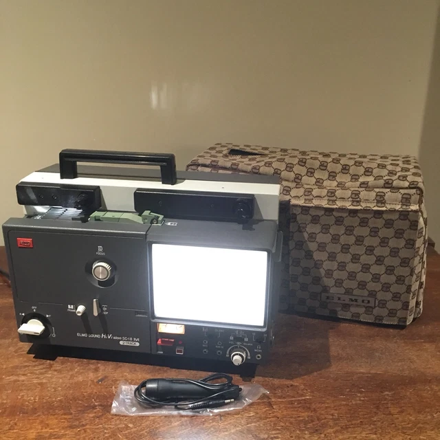 プロジェクター 8m sound projector ELMO HIVISION ELMO SC-18 M HiVision 2-Track Super 8mm, Sound Built In
