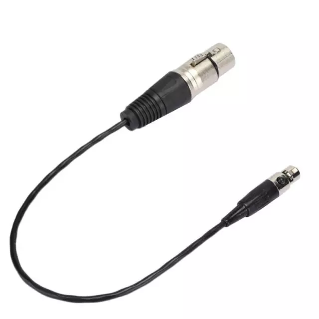 Mini-XLR-3-Pin-Buchse auf XLR-3-Pin-Buchse, Audiokabel, Mikrofonkabel für Kamera