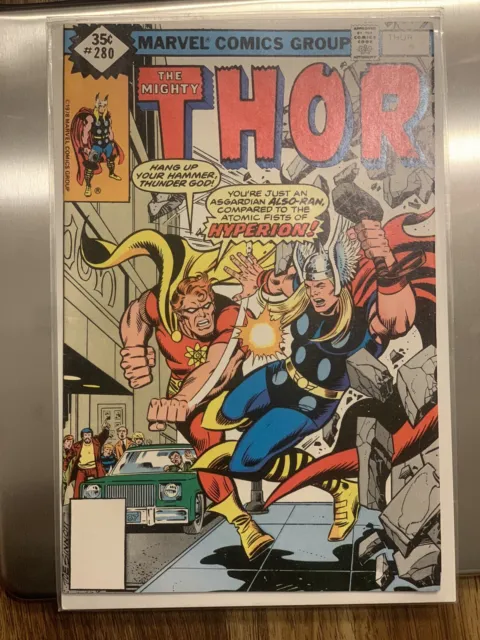 The Mighty Thor #280 LN 1979 Marvel Mark Jewelers Variant Newsstand