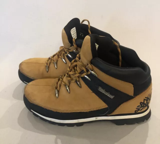 Timberland Euro Sprint Boys Wheat Boots, 1599A, Size Uk 5, Eu 38, Us 5.5