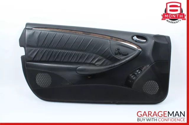 06-09 Mercedes W209 CLK350 Convertible Front Left Driver Side Door Panel Black