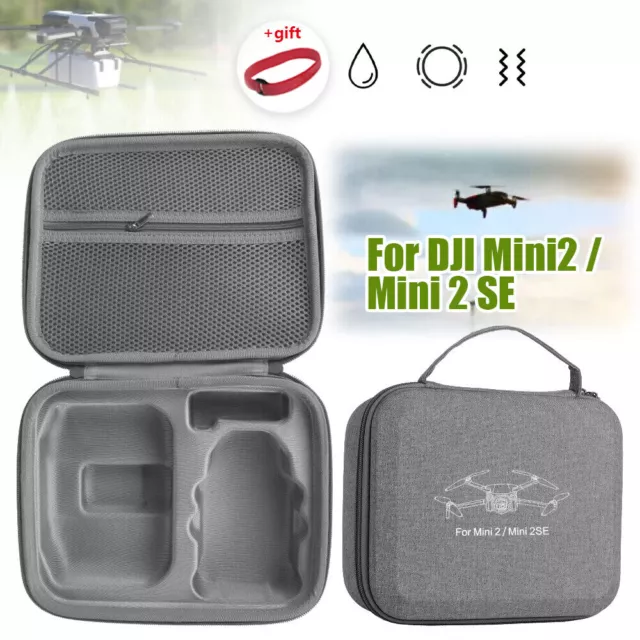 Storage Bag For DJI Mini2 / Mini 2 SE Portable Carrying Case PU Leather Bag