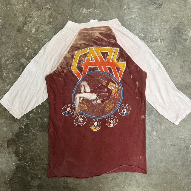 Vintage 79/80 The Cars Raglan Candy-O Band Tour T Shirt 80s Rock n Roll Size M Vintage 79/80 The Cars Raglan Candy-O Band Tour T Shirt 80s Rock n Roll Size M