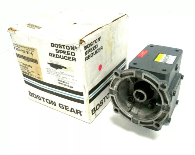 Neuf BOSTON GEAR F724-15S-B7-G Gear Réducteur 15:1 F72415SB7G