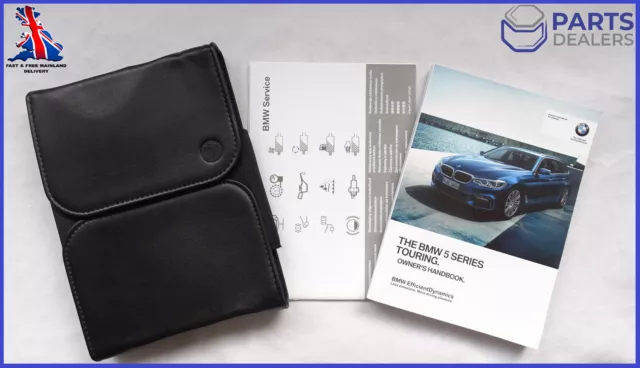 Genuine Bmw 5 Series Touring G31 2017-2020 Owners Manual Handbook Service Book