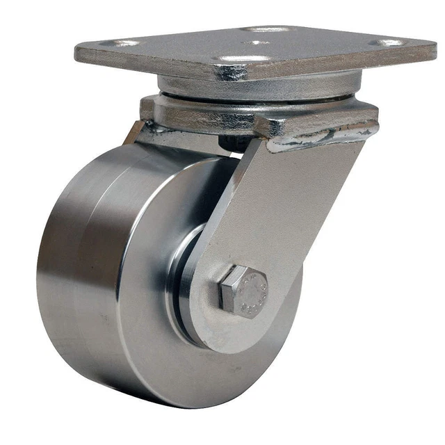 HAMILTON S-WHS-4SB-4SL-SZB Standard Plate Caster,Swivel,850 lb.