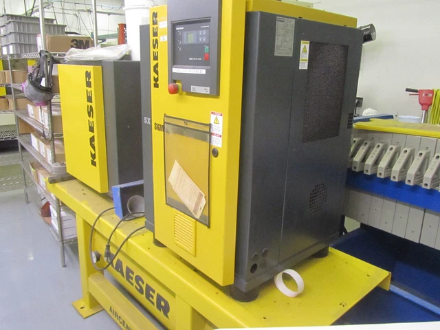 Kaeser 5HP Rotary Screw Compressor SX5 Air Dryer TA5 Tank Horse Power 21 CFM