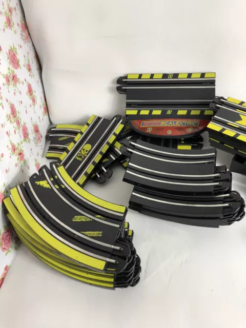 micro scalextric Track Pieces