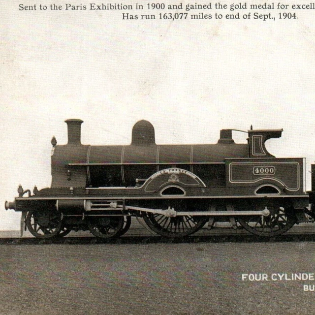 C.1904 LONDON NORTH Western Railway La France Engine Paris Exposition ...