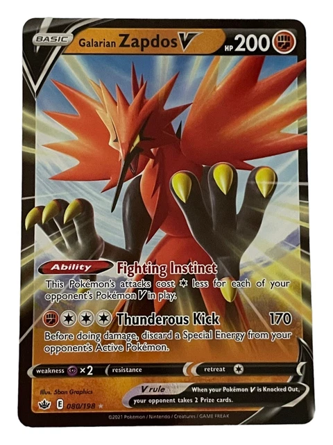Galarian Zapdos (3-5-008) - , The Community-driven Pokémon - Foto 5