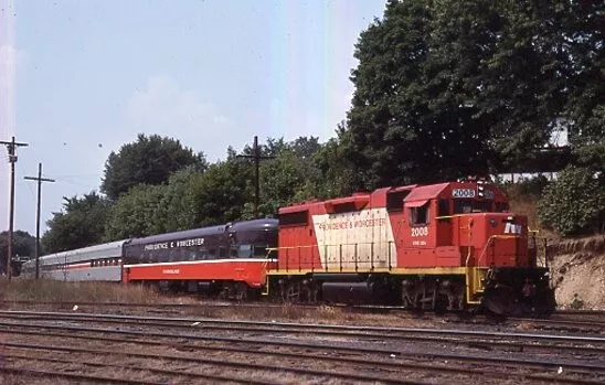 TP&W GP38 -2 - Number - 2008 w/Train - ORIG - KR - ralx1954