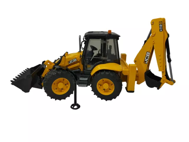 (B) bruder 02454 JCB 5CX eco Baggerlader - 1:16 Baustelle Baufahrzeug