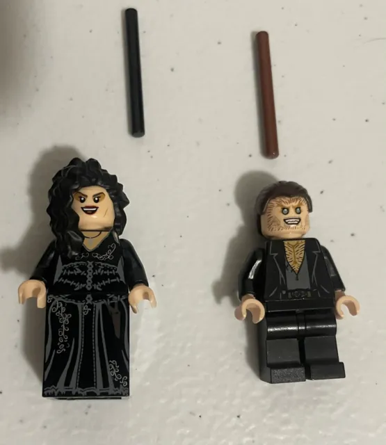 Lego Harry Potter Minifigure Bellatrix Lestrange & Fenrir Greyback 4840