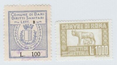 Italy local Revenue fiscal Cinderella stamp 3-23-22-a22