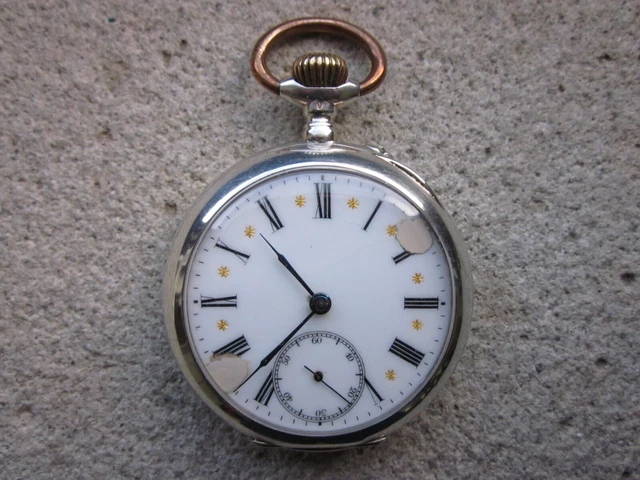 YISUYA Orologio Da Tasca Meccanico A Carica Manuale – Quadro Trasparente E Cassa Argento, Stile Vintage