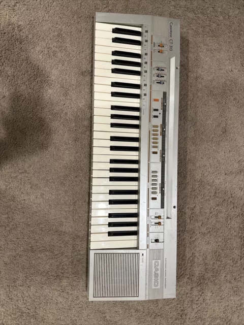Vintage Casio Casiotone CT 310 Keyboard Synthesizer