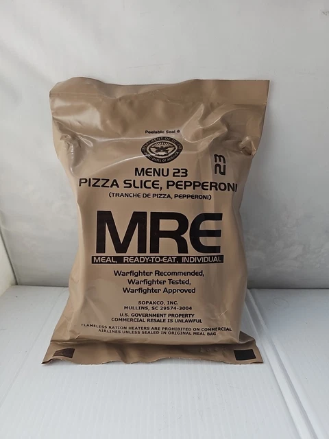 Pizza Slice Pepperoni S Mre Meal Ready To Eat 3 6 9 Or 12 Pack
