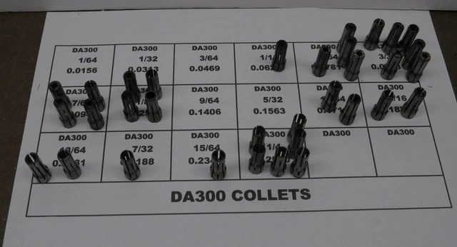 Da-300 Collets  - $5.00 Ships Any Quantity