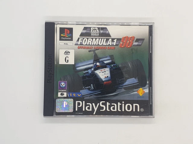 Formula 1 98 PS1 (Sony PlayStation 1, 1998) AUS PAL - Black Label