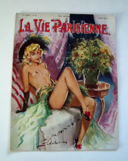 (revue mensuelle)  -  LA VIE PARISIENNE -  N° 26  ( 90° année ) -  février  1953