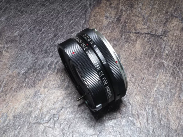 Soligor Auto Tele Converter 2X for Miranda Lens teleconverter mutiplier