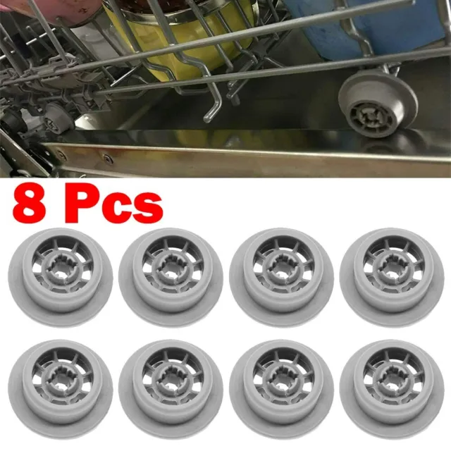 Améliorez votre lave-vaisselle avec 8 x roues de panier inférieur pour Hotpoin