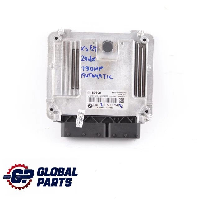 BMW X3 F25 20dX 190HP B47 Engine Control Unit Module ECU DDE 8588946