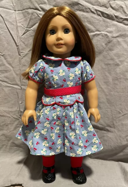 American Girl Doll Emily Bennet 18" Doll with Meet Outfit and Accessories