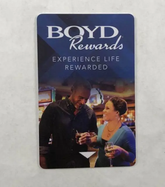 Las Vegas Casino Hotel Room Key Card BOYD REWARDS