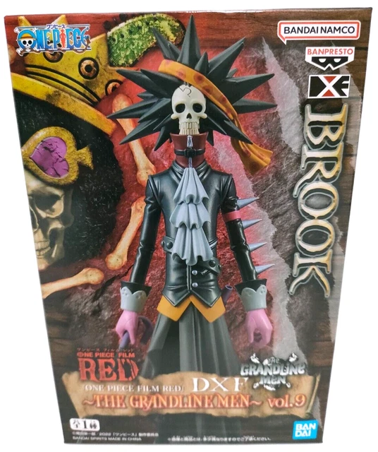 ONE PIECE FILM RED Brook Figure DXF THE GRANDLINE MEN vol . 9 BANDAI ...