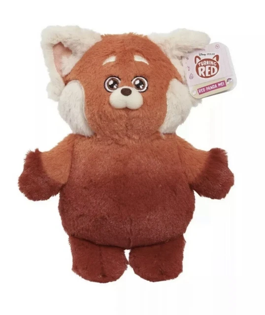 DISNEY PIXAR 2022 Turning Red Movie Red Panda Mei 8in Plush New with