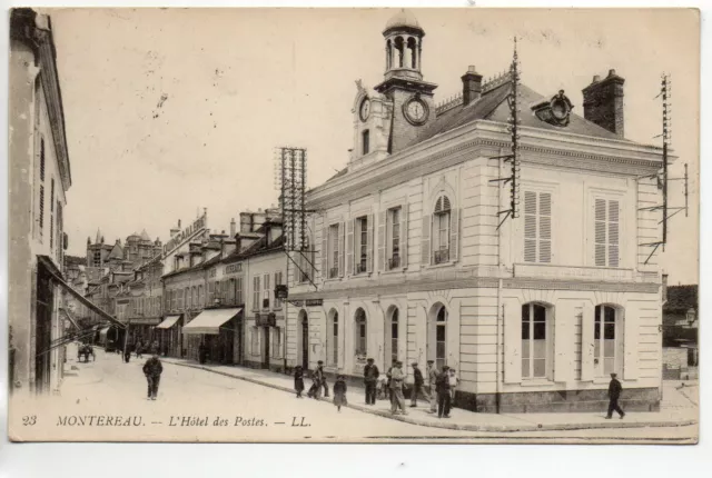 Theme LA POSTE - Post Office - CPA 77 - MONTEREAU - La Poste 2