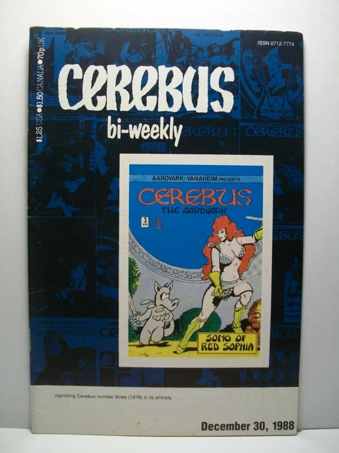 Cerebus The Aardvark bi-weekly #3 (reprint Dec. 30, 1988) ~ 8.0 VF