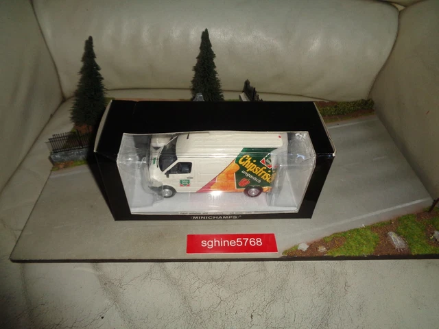Miniature Minichamps Mercedes Sprinter Seven Up 2001 – échelle 1/43, Vert