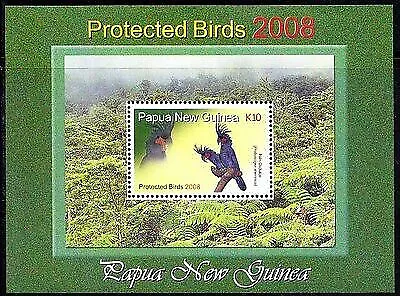 Papua Guinea MNH SS, Palm Cockatoo, Protected Birds
