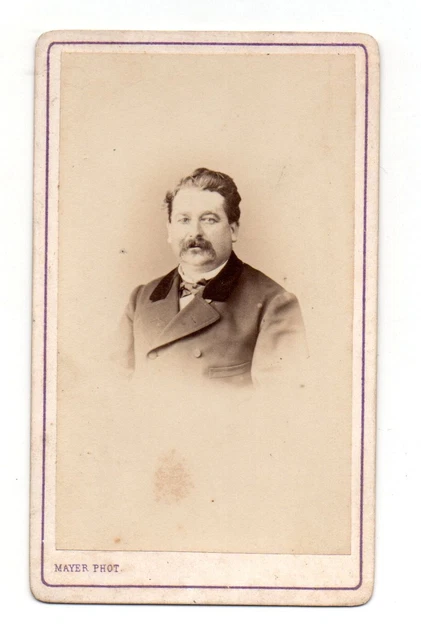 Fotografie Antike - Homme - Fotograf Mayer - Bd von Der Villette IN Paris