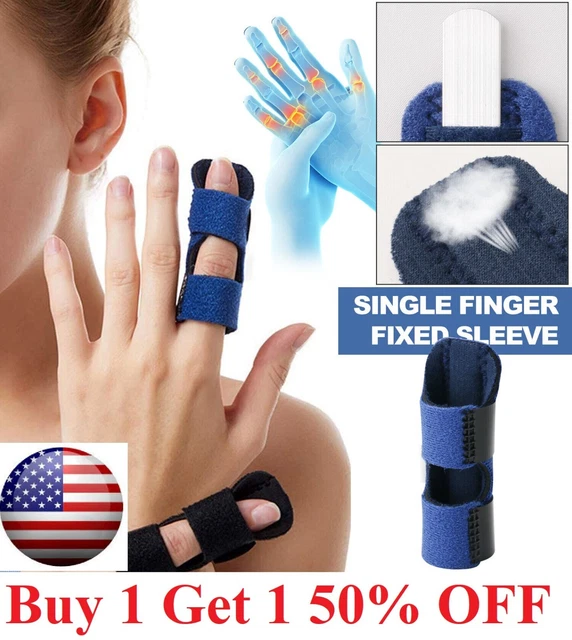 ADJUSTABLE TRIGGER FINGER Splint Straightener Corrector Brace Support