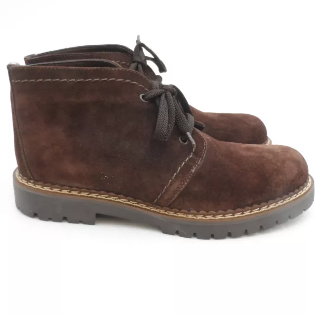 HUSH PUPPIES MENS Ankle Boots Suede Brown Leather Size 7.5 NEW £15.00 ...