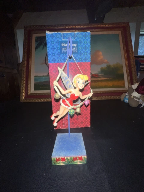 Jim Shore Disney Traditions LET THE SEASON RING Tinker Bell Figurine 4016568