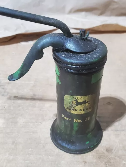RARE Vintage John Deere No 93 Eagle Oiler Oil Can Pump