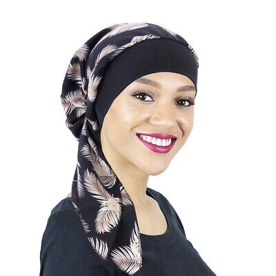 Asudaro Femme Bonnet Turban du Sommeil Foulard Indien Couvre-Chef Capuchon de Tête Châle Chapeau Musulman Bande de Cheveux pour Perte de Cheveux Chimio Cancer 