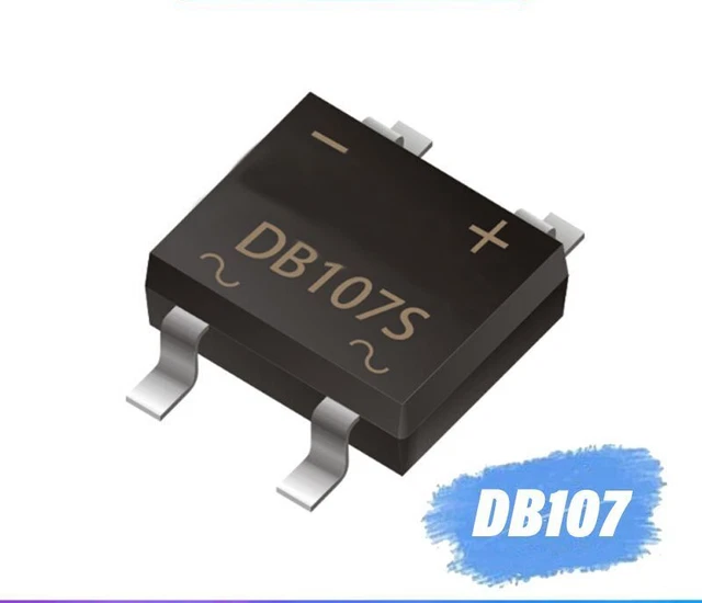 SINGLE PHASES DIODE Rectifier Bridge Voltage Regulator SMD DB107 DB107S