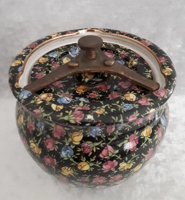 Royal Winton Chintz "Tobacco Jar" Tea Trio C1920/30S